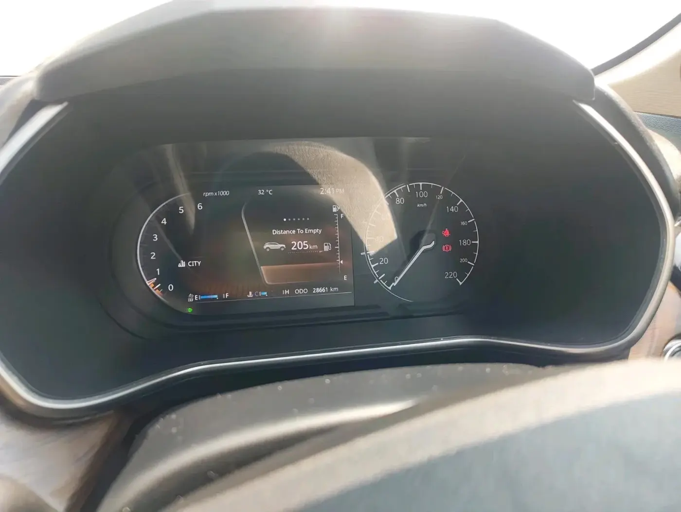 2022 Tata Harrier XZ 2.0L, Diesel, Manual, 28,661 km, interior