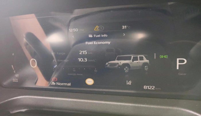 2025 Mahindra Thar Roxx AX5 L Diesel AT 4WD, Diesel, Automatic, 8,122 km, interior