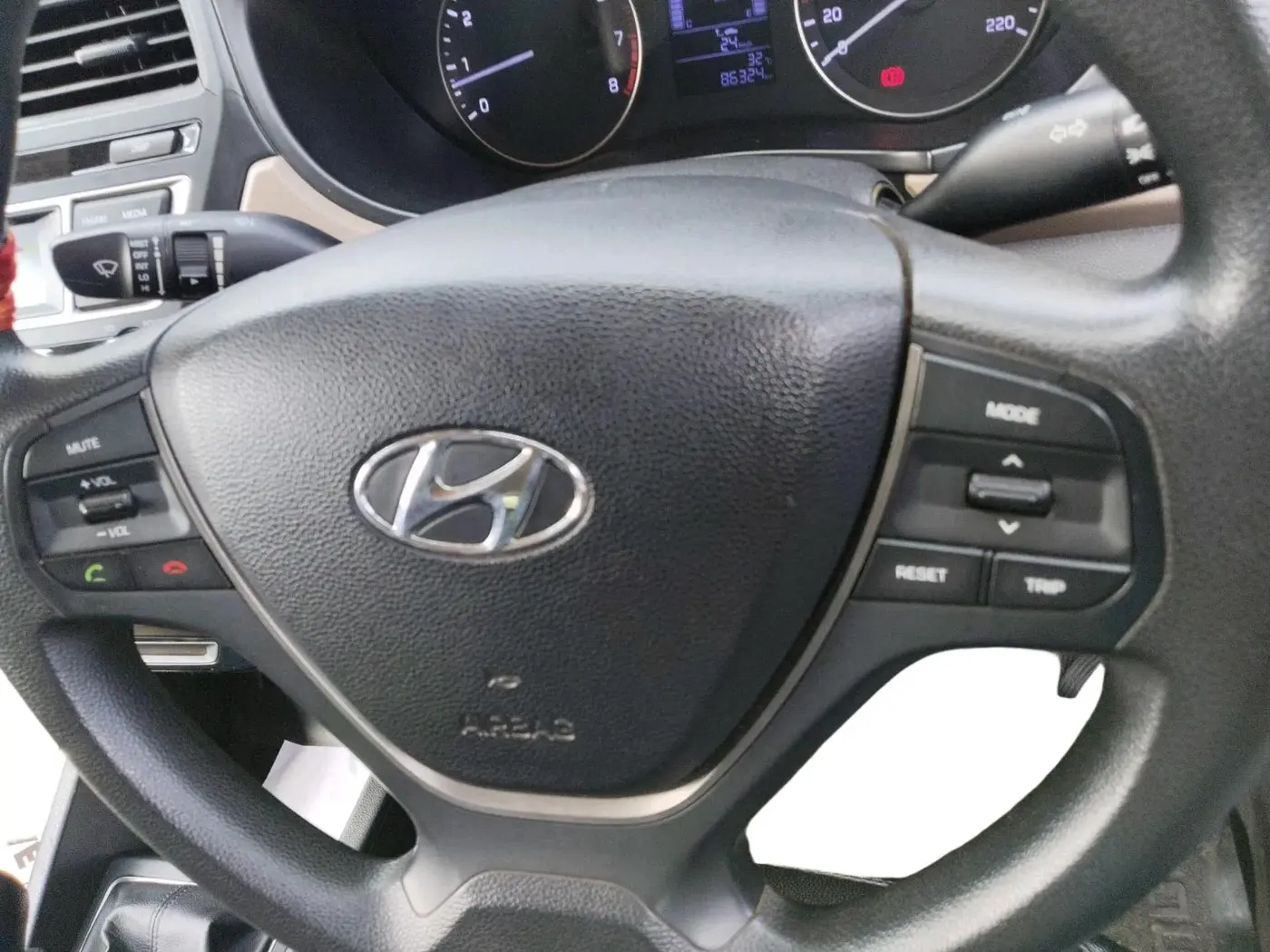 2016 Hyundai Elite i20 MAGNA 1.2, Petrol, Manual, 86,324 km, interior