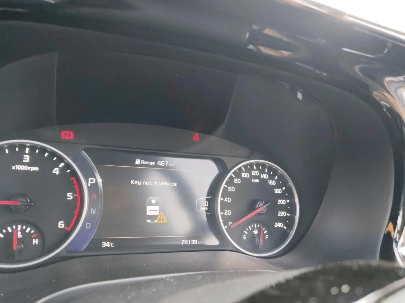 2022 KIA SELTOS GTX PLUS AT 1.5 DIESEL, Diesel, Automatic, 74,139 km, interior