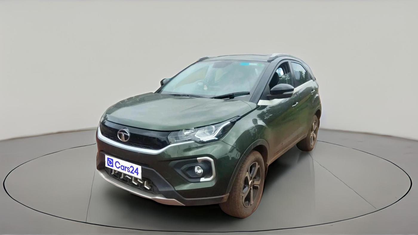 2021 Tata NEXON XZA PLUS (O) PETROL, Petrol, Automatic, 69,172 km, exterior