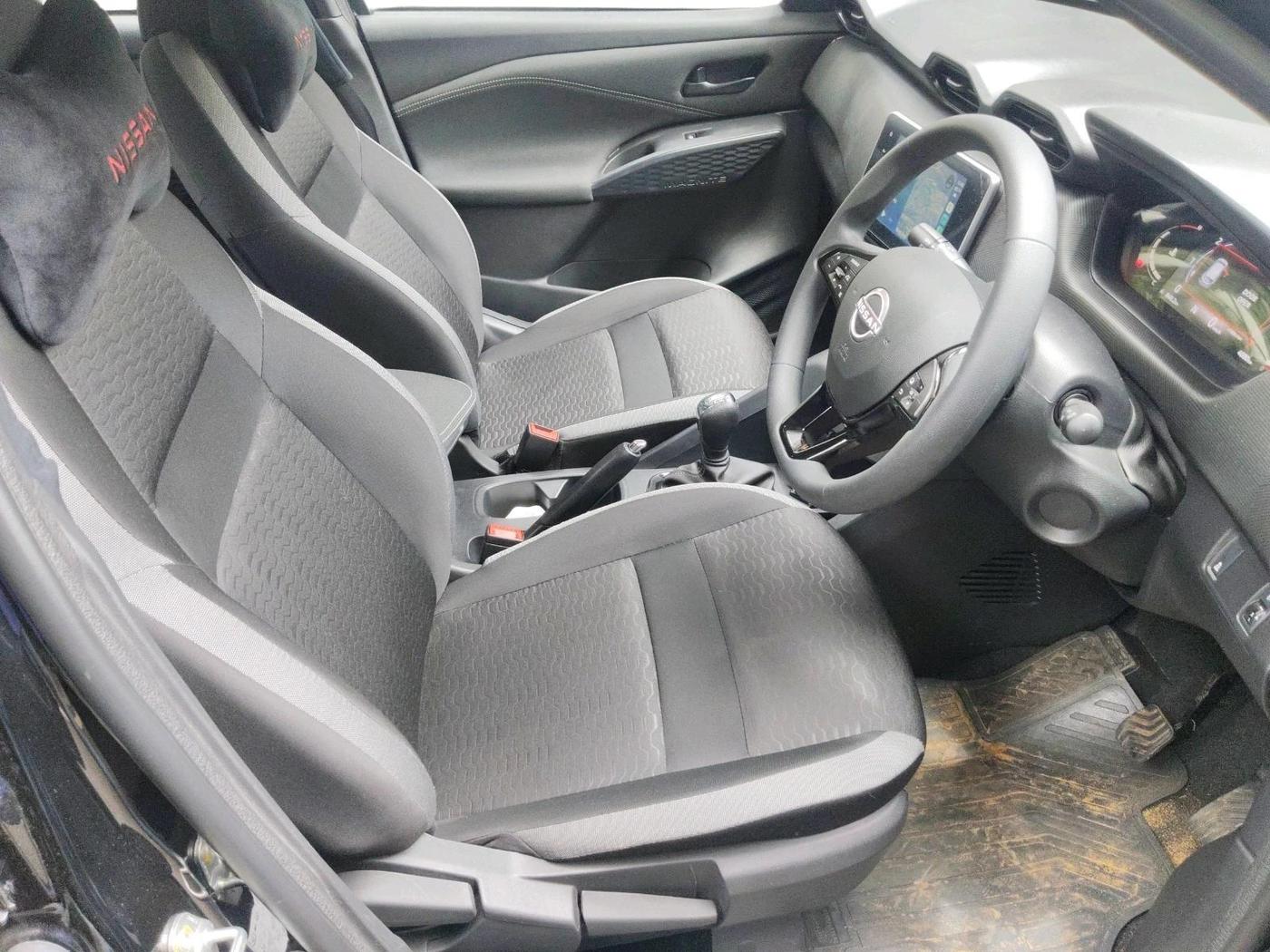2026 Nissan MAGNITE Kuro Edition EZ-SHIFT, Petrol, Automatic, 4,080 km, interior