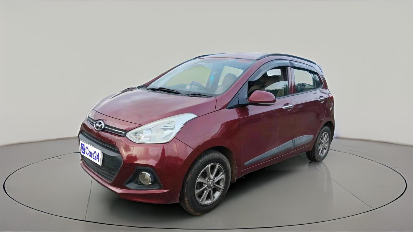 2014 Hyundai Grand i10 ASTA (O) 1.2 KAPPA VTVT, Petrol, Manual, 1,40,339 km, exterior
