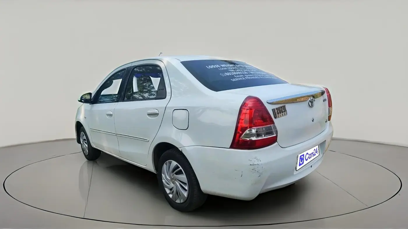 2013 Toyota Etios G, Petrol, Manual, 1,12,029 km, exterior
