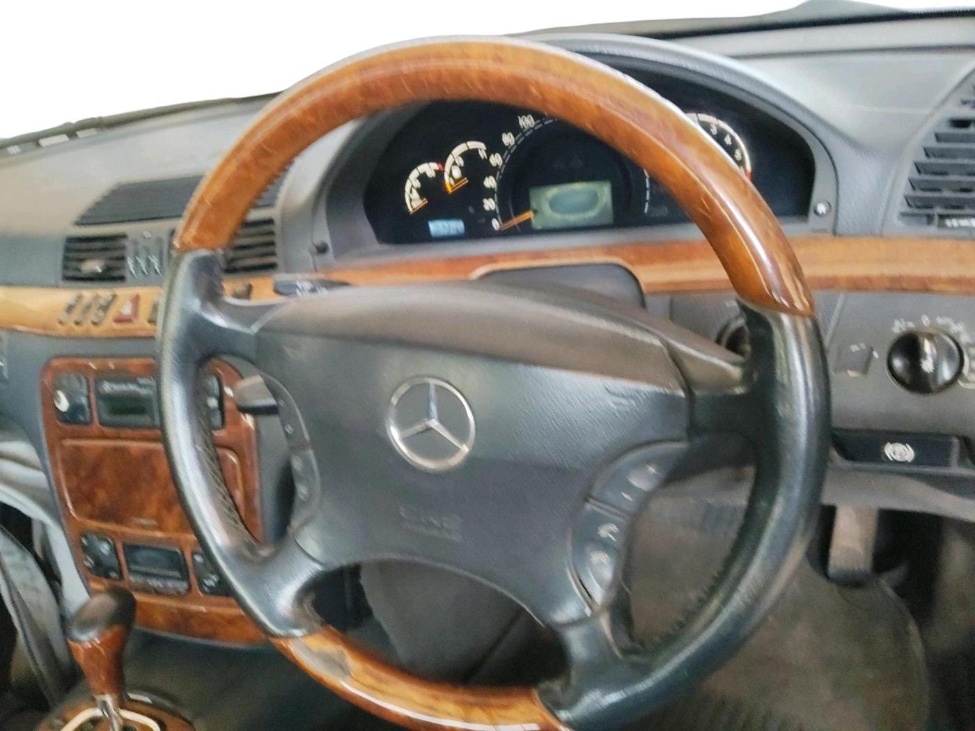 2001 Mercedes Benz S Class 320 L, Petrol, Automatic, 68,201 km, interior