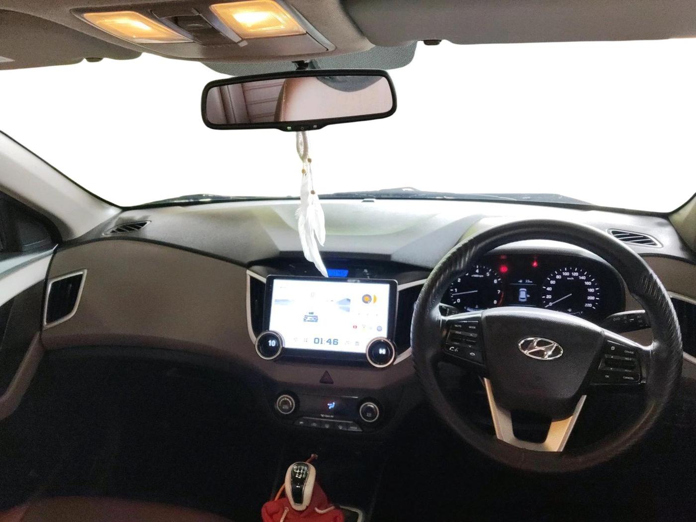 2018 Hyundai Creta SX (O) 1.6 PETROL, Petrol, Manual, 1,14,811 km, interior