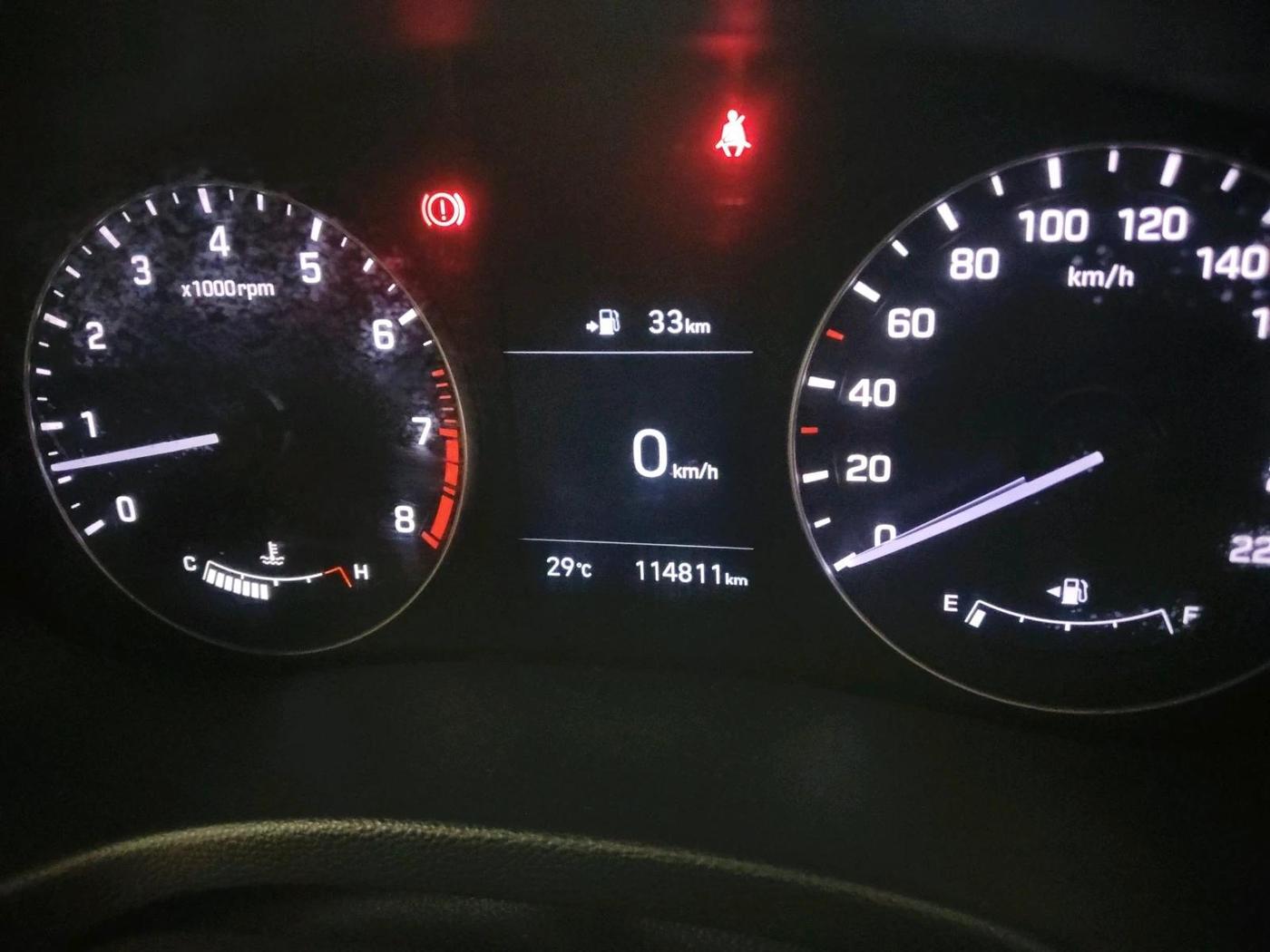 2018 Hyundai Creta SX (O) 1.6 PETROL, Petrol, Manual, 1,14,811 km, interior