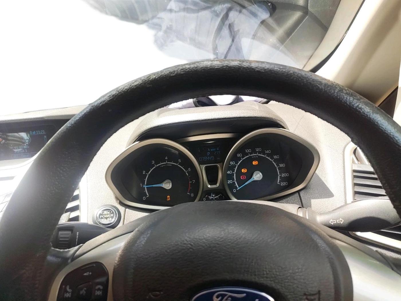 2016 Ford Ecosport TITANIUM 1.5L PETROL AT, Petrol, Automatic, 79,449 km, interior