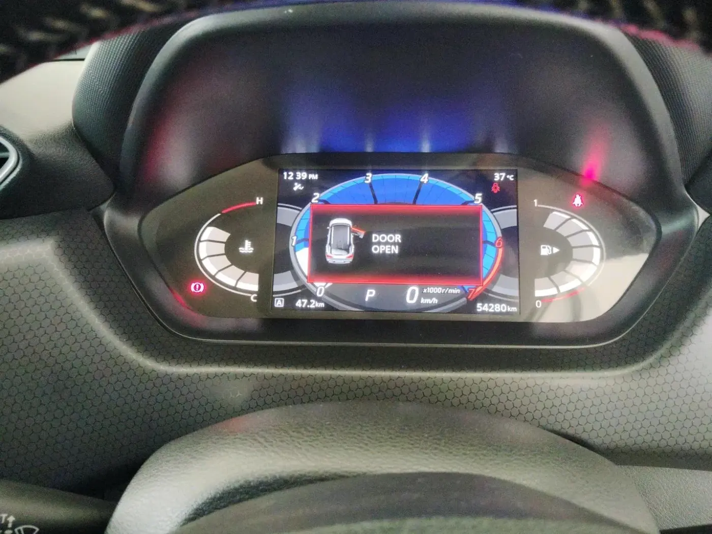 2021 Nissan MAGNITE XV PREMIUM TURBO CVT, Petrol, Automatic, 54,280 km, interior