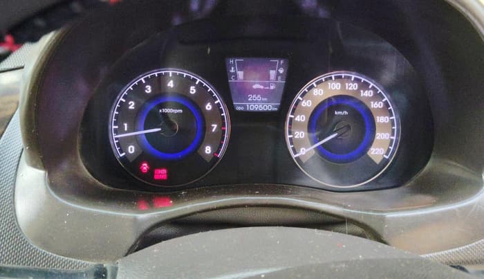 2012 Hyundai Verna FLUIDIC 1.6 VTVT SX, Petrol, Manual, 1,09,500 km, interior