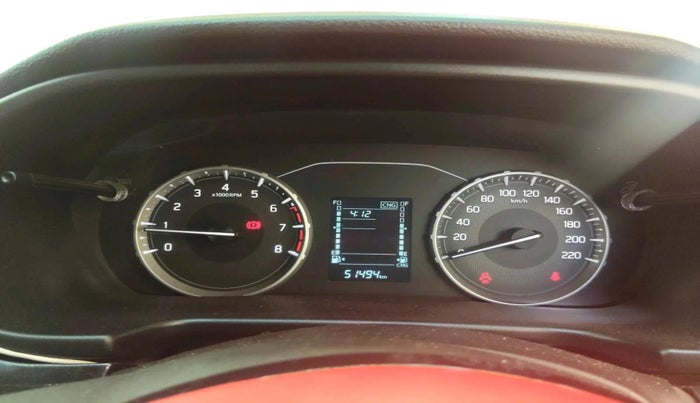 2023 Maruti BREZZA LXI S- CNG, CNG, Manual, 51,494 km, interior