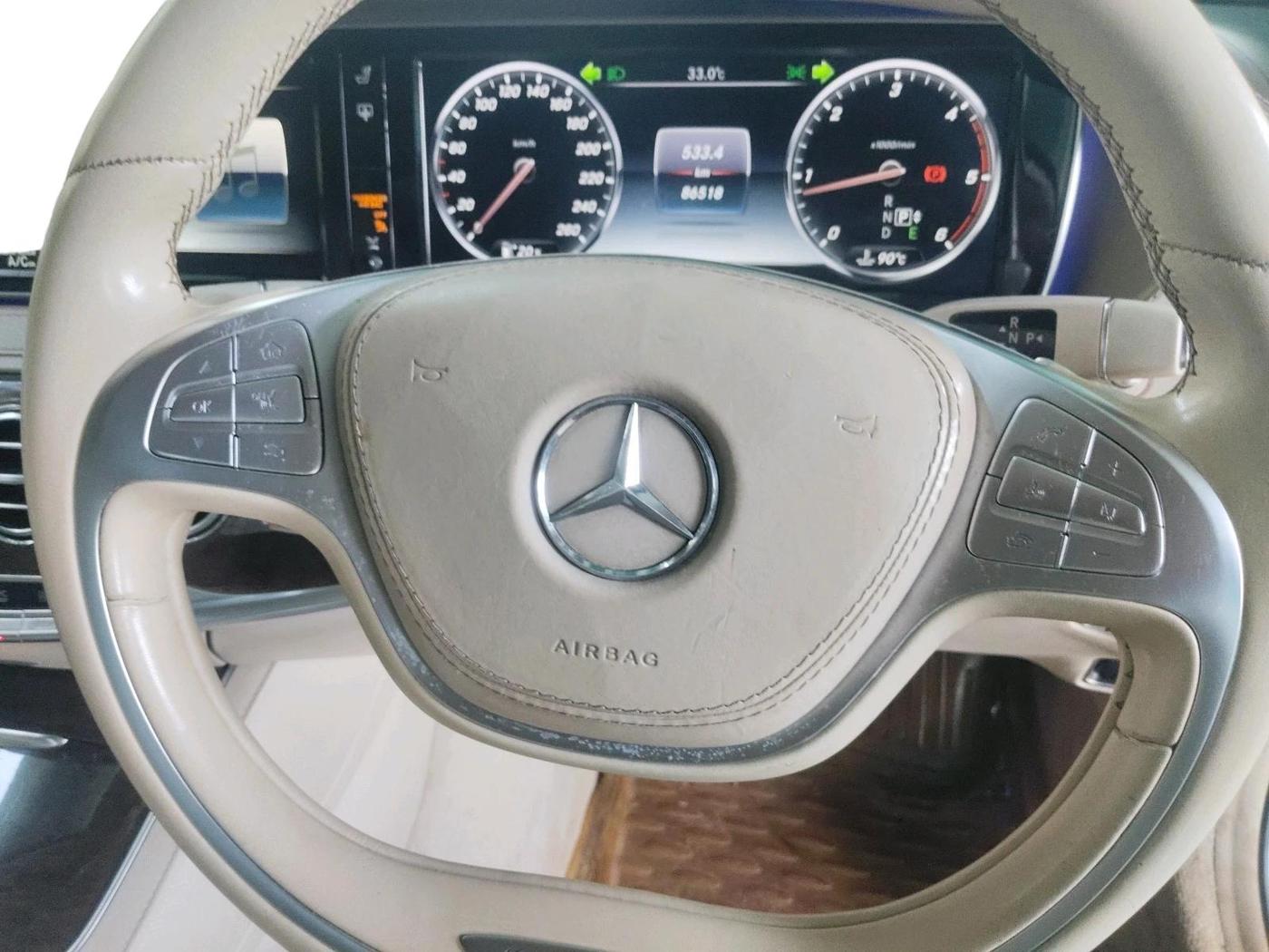 2015 Mercedes Benz S Class S350 CDI, Diesel, Automatic, 86,518 km, interior