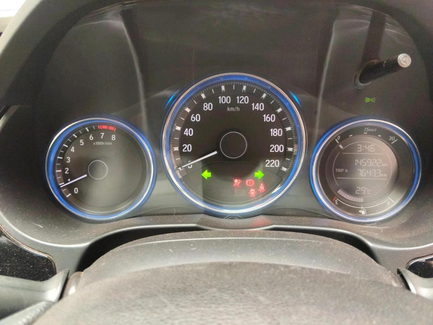 2016 Honda City 1.5L I-VTEC SV, Petrol, Manual, 1,45,922 km, interior