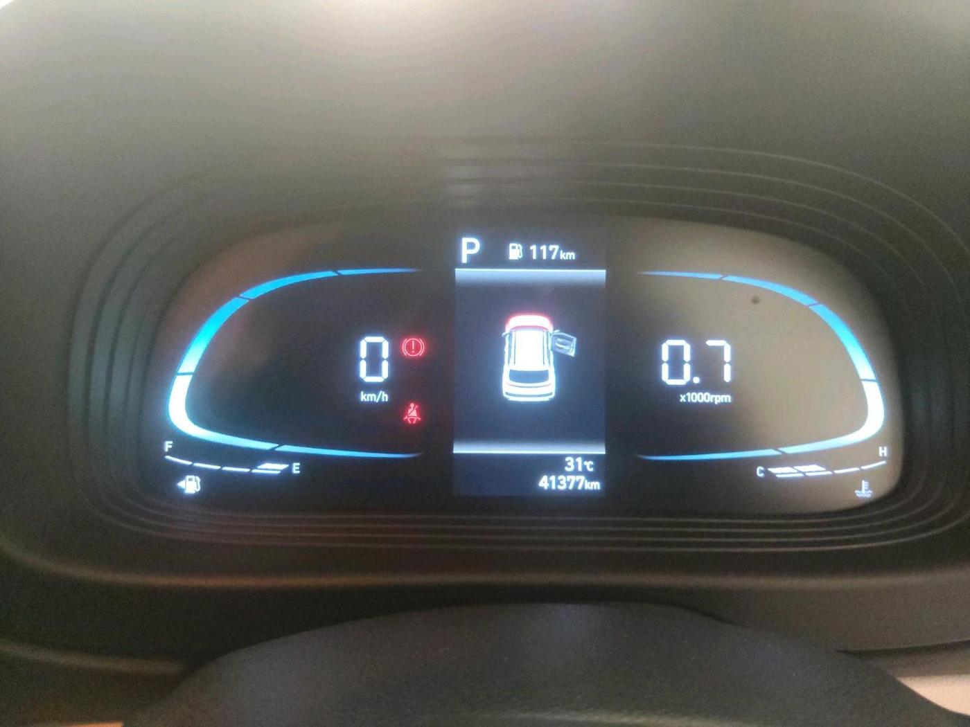 2023 Hyundai VENUE SX (O) 1.0 TURBO DCT, Petrol, Automatic, 41,377 km, interior