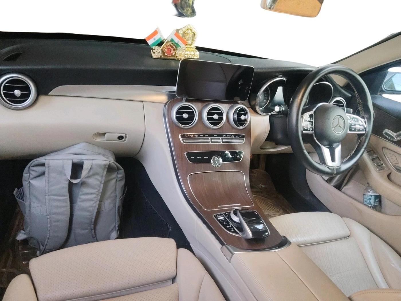 2018 Mercedes Benz C Class C 200 AVANTGARDE, Petrol, Automatic, 1,14,769 km, interior