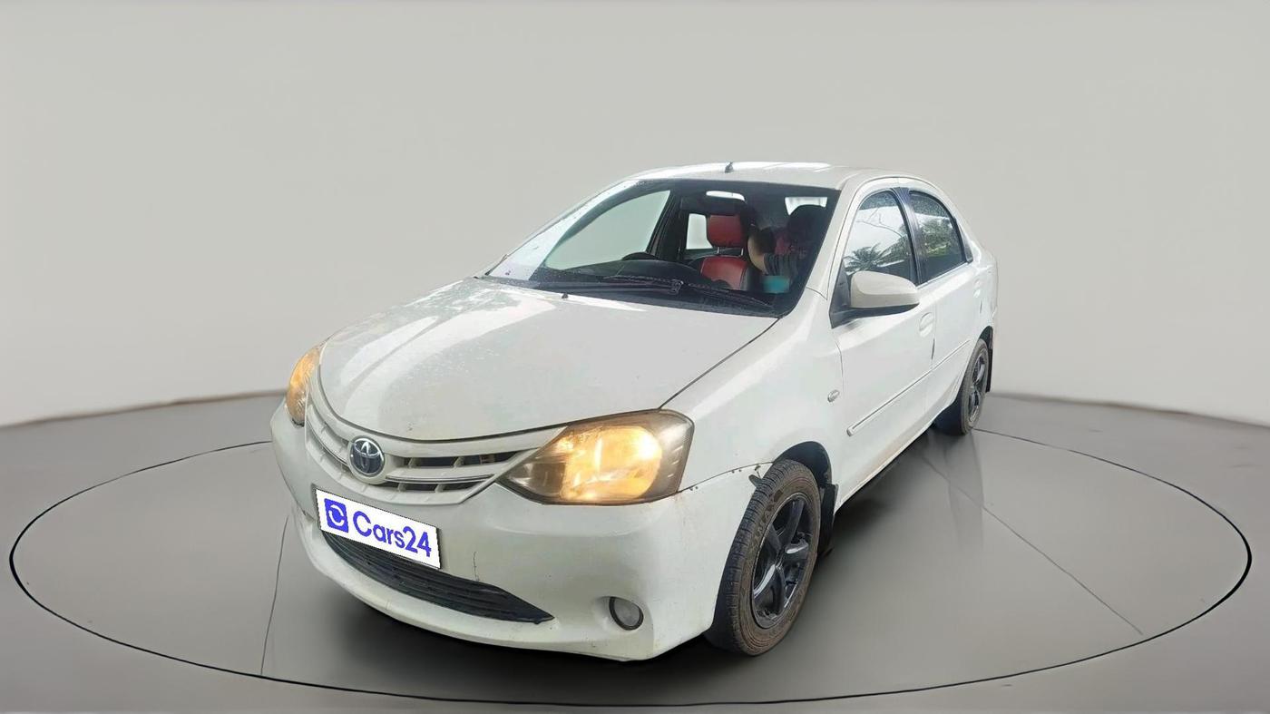 2013 Toyota Etios G, Petrol, Manual, 1,35,475 km, exterior