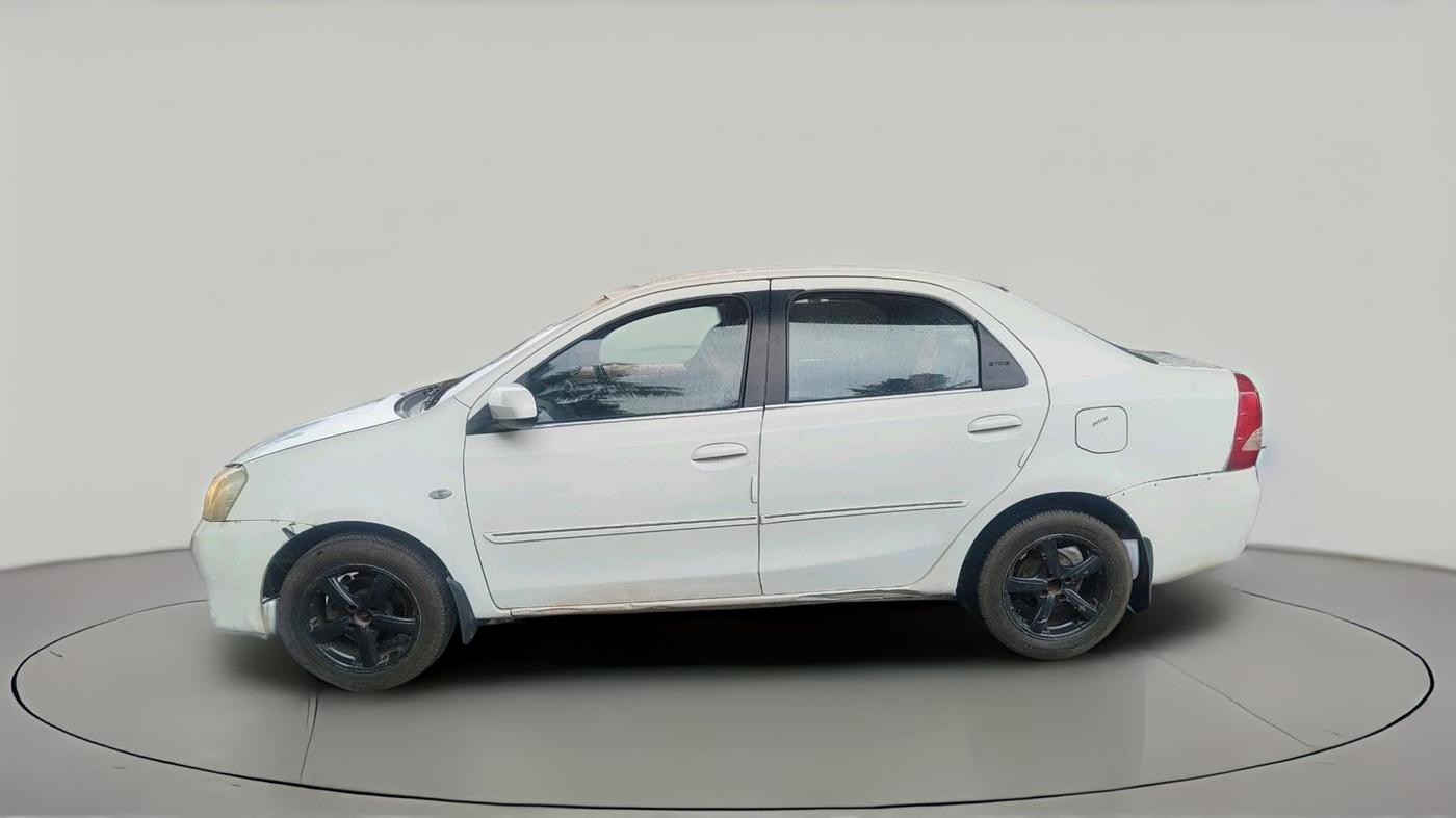 2013 Toyota Etios G, Petrol, Manual, 1,35,475 km, exterior