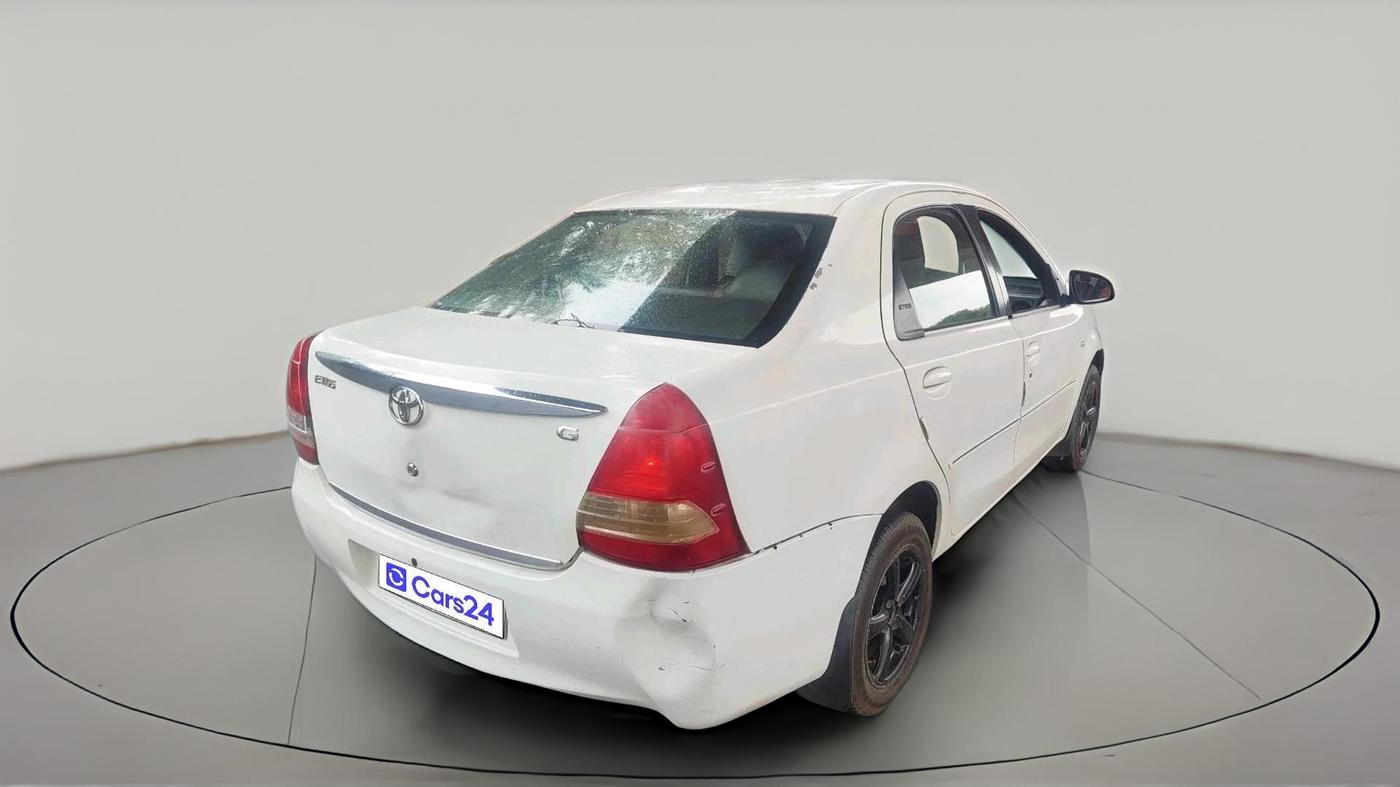 2013 Toyota Etios G, Petrol, Manual, 1,35,475 km, exterior