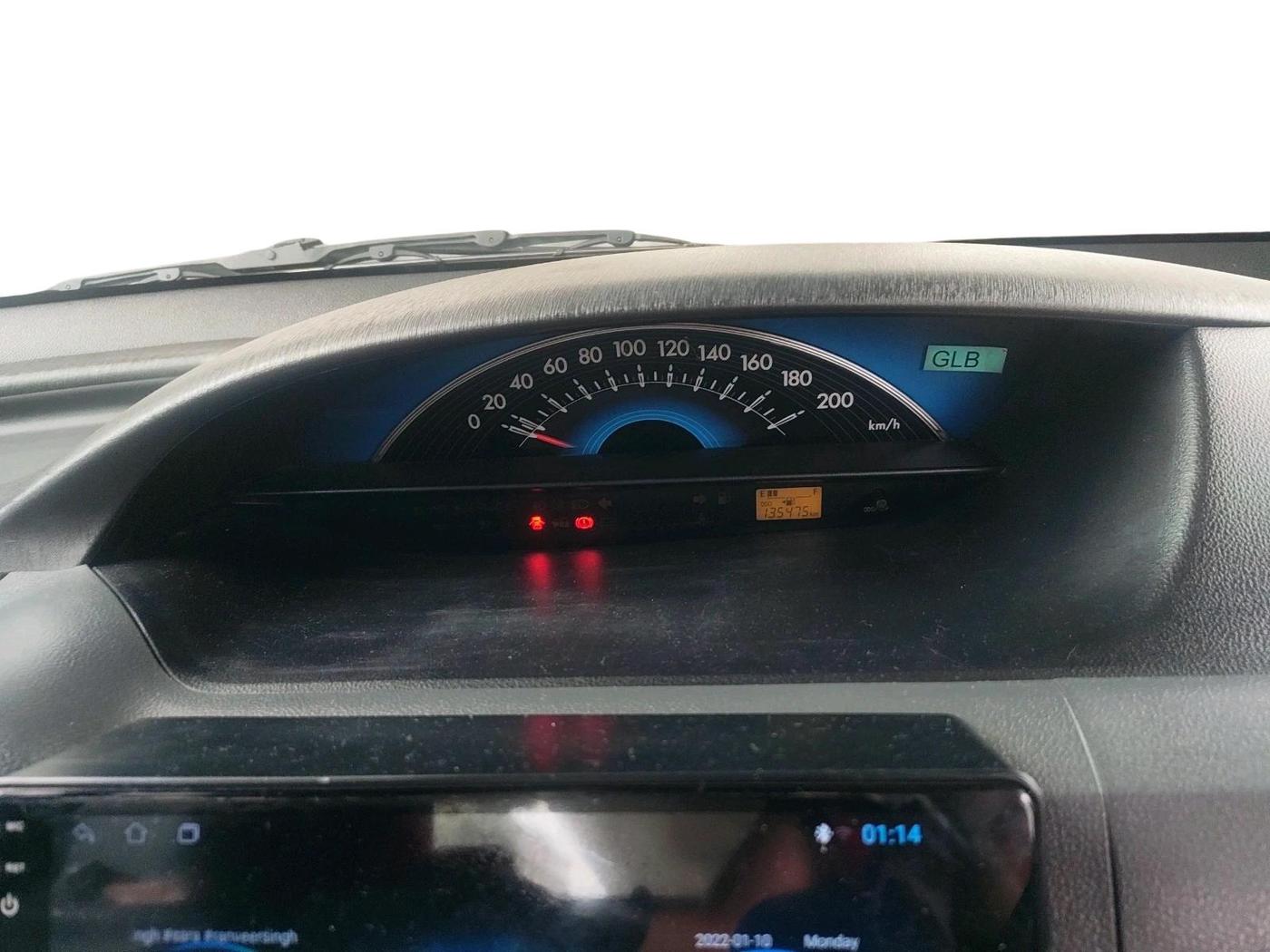 2013 Toyota Etios G, Petrol, Manual, 1,35,475 km, interior