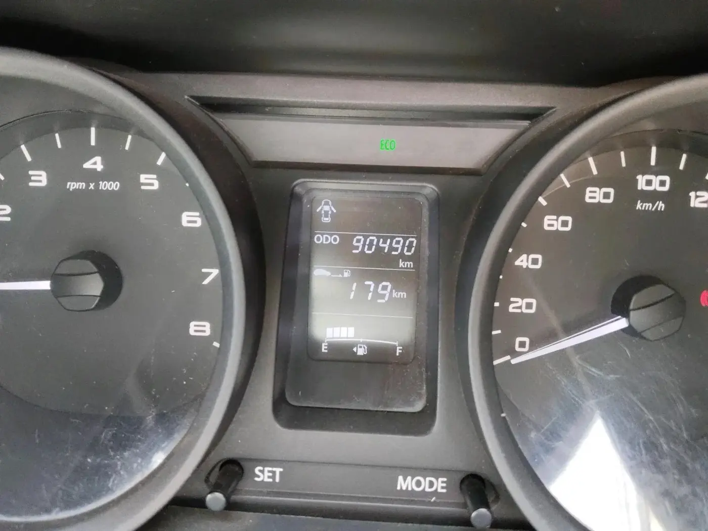 2017 Tata NEXON XM PETROL, Petrol, Manual, 90,490 km, interior