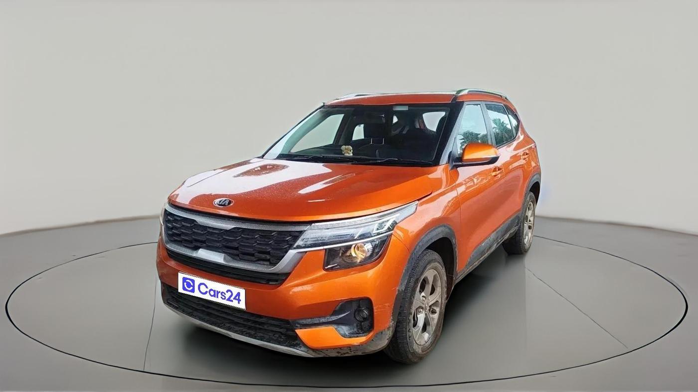 2020 KIA SELTOS HTK PLUS 1.5, Petrol, Manual, 1,12,381 km, exterior