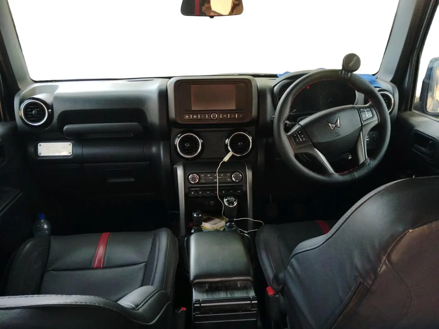 2023 Mahindra Thar LX HARD TOP 4WD MT, Diesel, Manual, 48,494 km, interior