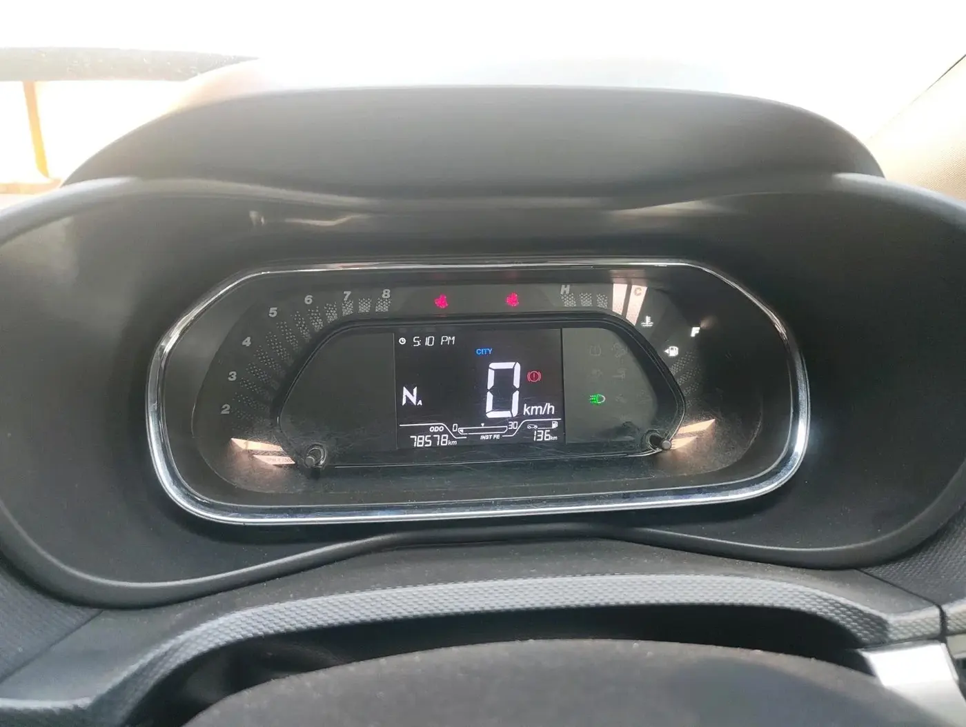 2021 Tata NEXON XMA SUNROOF PETROL, Petrol, Automatic, 78,578 km, interior