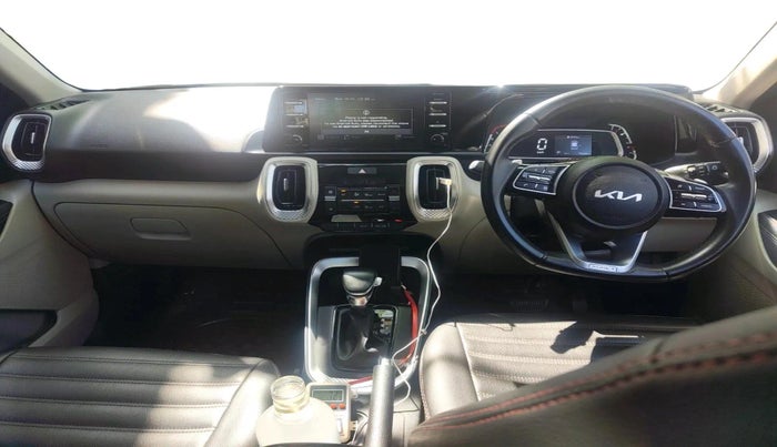 2022 KIA SONET HTX 1.5 AT, Diesel, Automatic, 75,228 km, interior