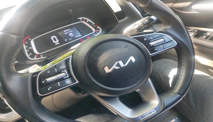 2022 KIA SONET HTX 1.5 AT, Diesel, Automatic, 75,228 km, interior