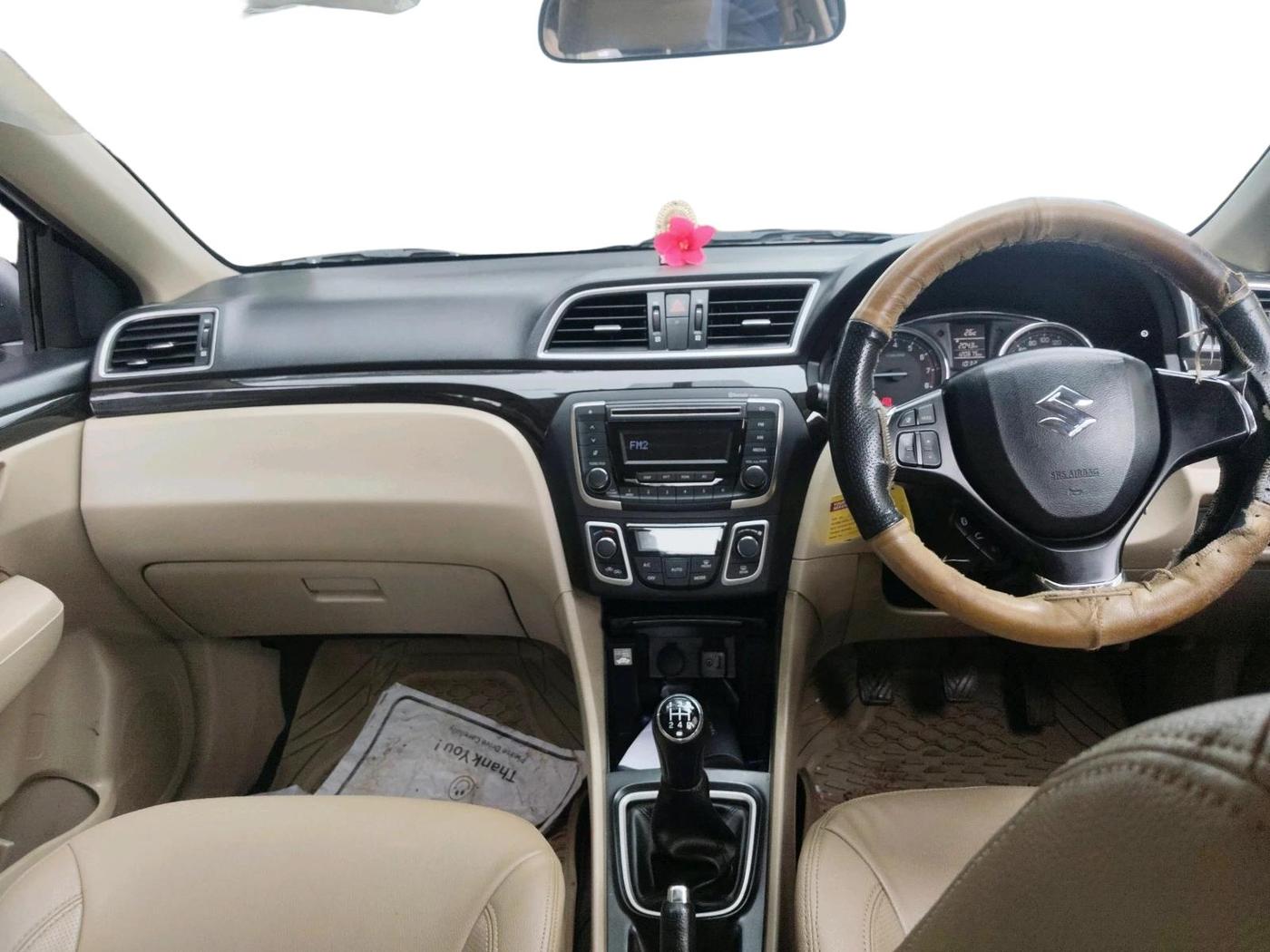 2015 Maruti Ciaz VXI+, Petrol, Manual, 1,20,675 km, interior