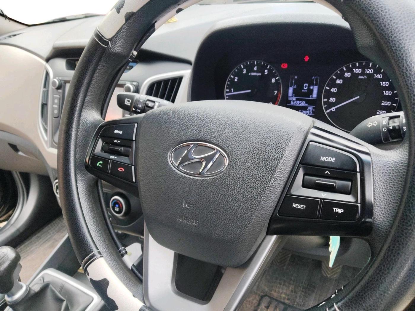 2018 Hyundai Creta SX PLUS 1.6 PETROL, Petrol, Manual, 62,893 km, interior