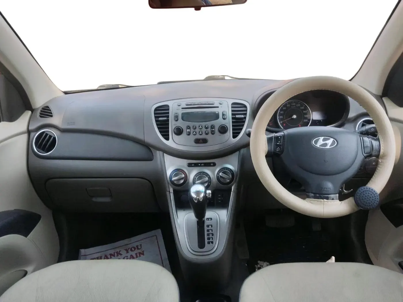 2011 Hyundai i10 ASTA 1.2 AT SUNROOF, Petrol, Automatic, 59,669 km, interior