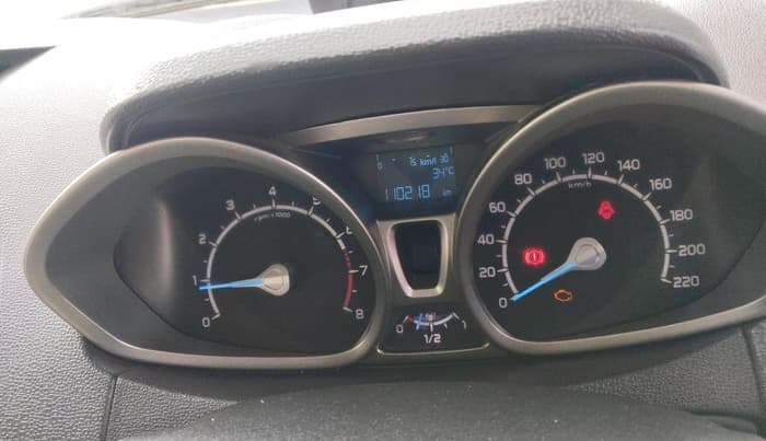 2015 Ford Ecosport TITANIUM 1.5L PETROL, Petrol, Manual, 1,10,218 km, interior