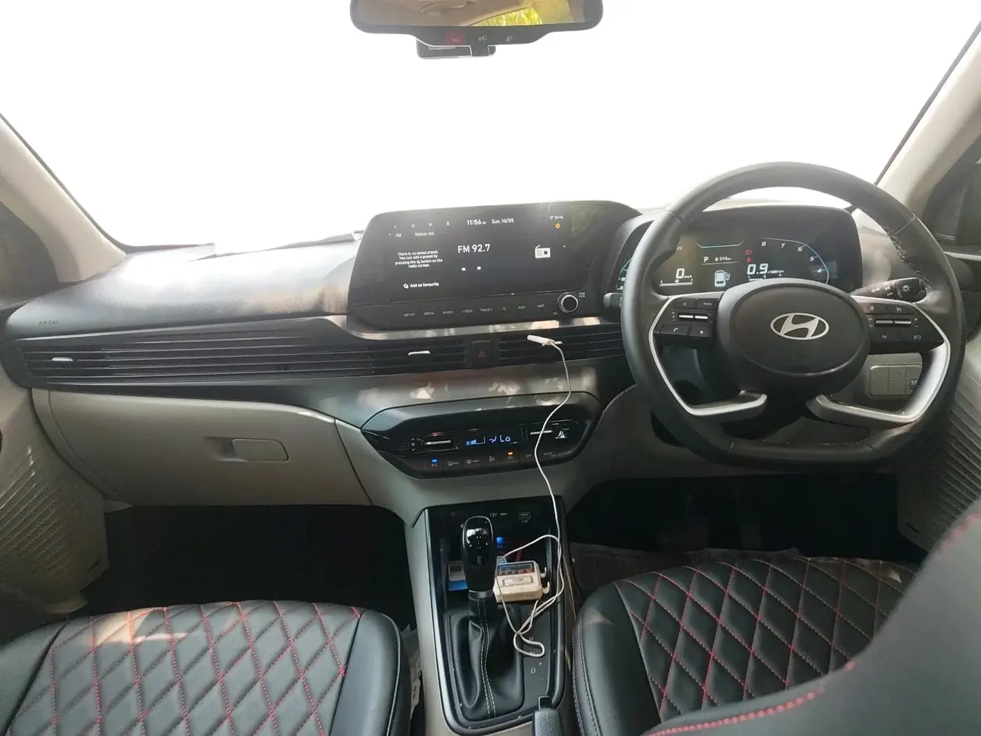 2025 Hyundai NEW I20 ASTA (O) 1.2 IVT, Petrol, Automatic, 7,331 km, interior