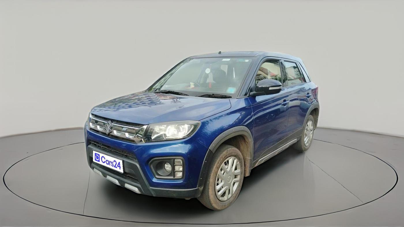 2021 Maruti Vitara Brezza LXI, Petrol, Manual, 80,114 km, exterior