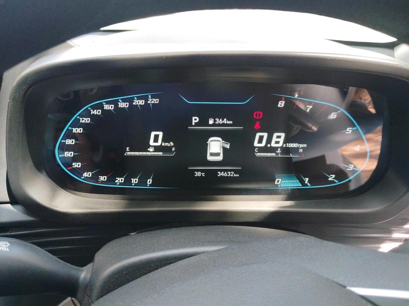 2024 Hyundai NEW I20 Sportz (O) 1.2 IVT, CNG, Automatic, 34,632 km, interior