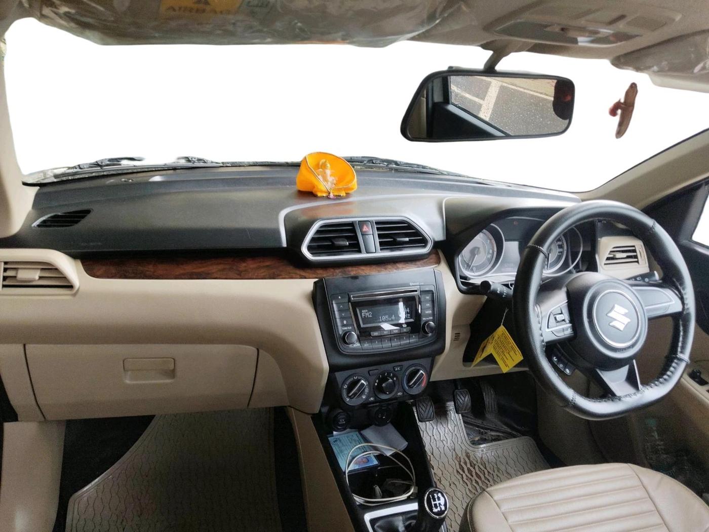 2018 Maruti Dzire VXI, Petrol, Manual, 52,459 km, interior