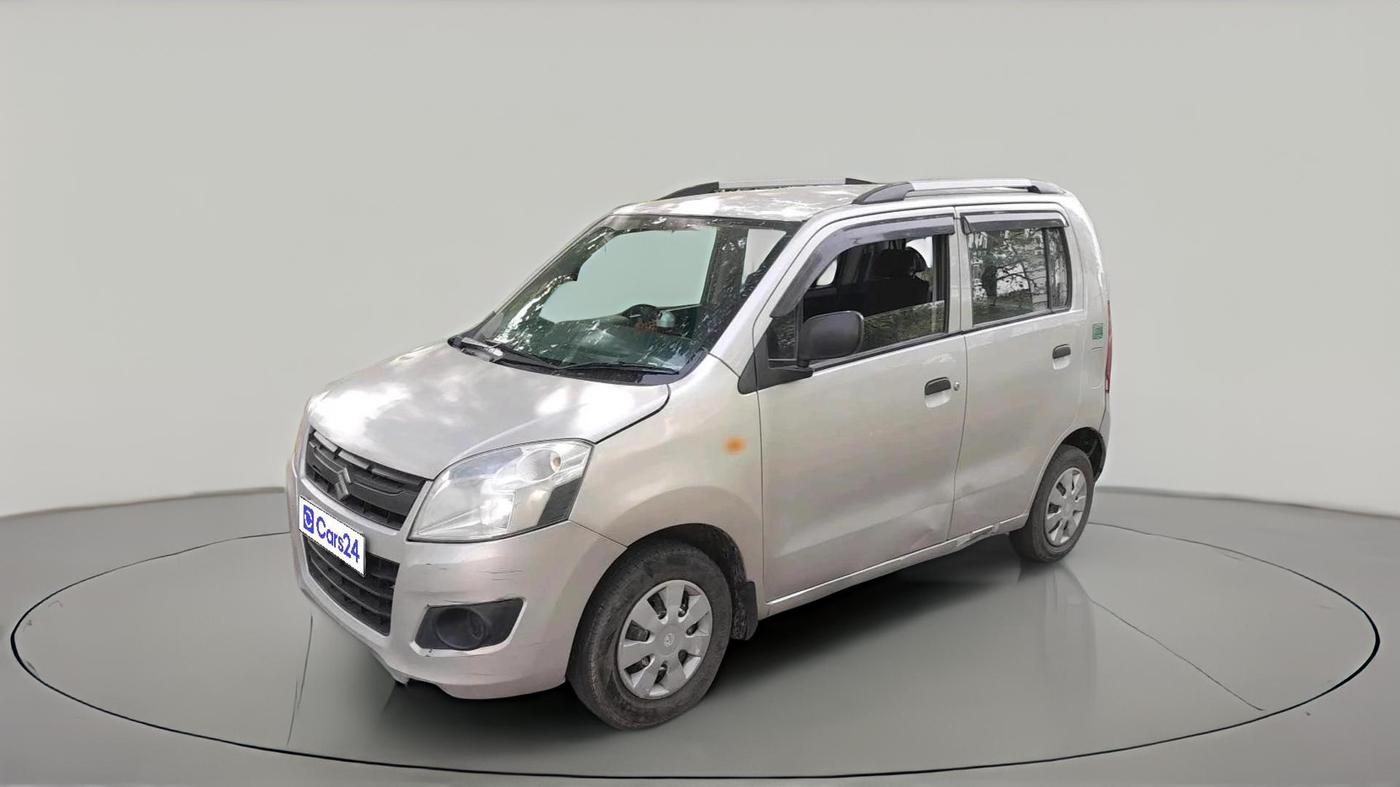 2012 Maruti Wagon R 1.0 LXI CNG, CNG, Manual, 1,19,541 km, exterior
