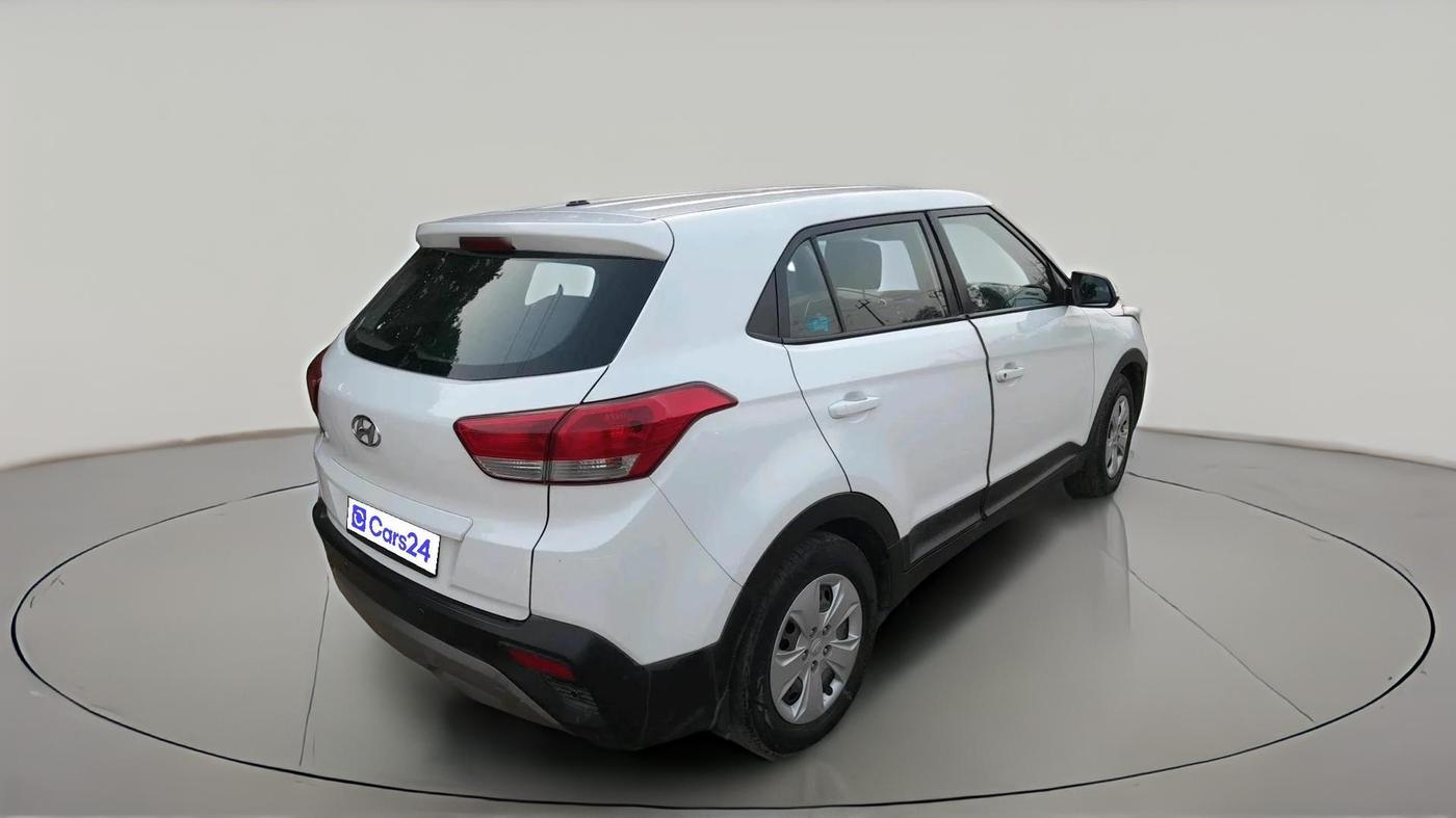2018 Hyundai Creta E PLUS 1.6 PETROL, CNG, Manual, 61,752 km, exterior