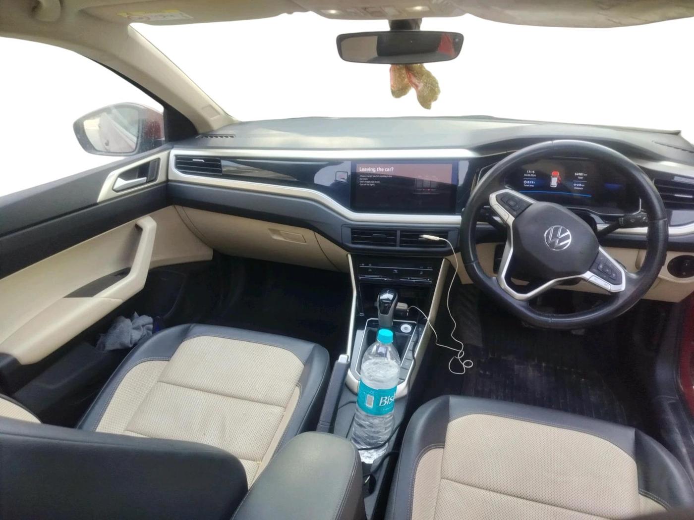 2023 Volkswagen VIRTUS TOPLINE TSI 1.0 AT, Petrol, Automatic, 55,255 km, interior