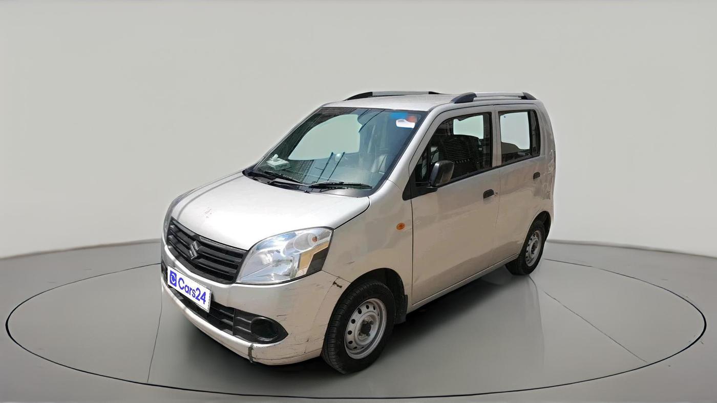 2012 Maruti Wagon R 1.0 LXI, Petrol, Manual, 72,554 km, exterior