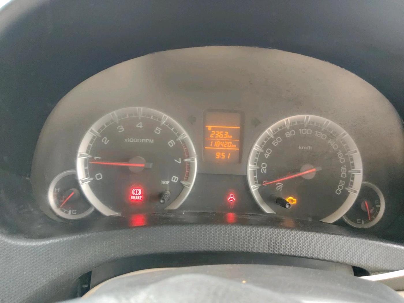 2015 Maruti Swift Dzire VXI, CNG, Manual, 1,18,420 km, interior
