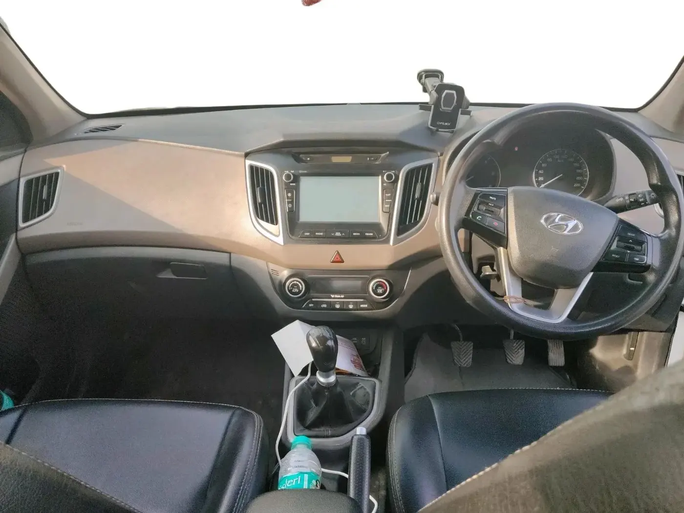 2017 Hyundai Creta SX PLUS 1.6 DIESEL, Diesel, Manual, 1,48,590 km, interior