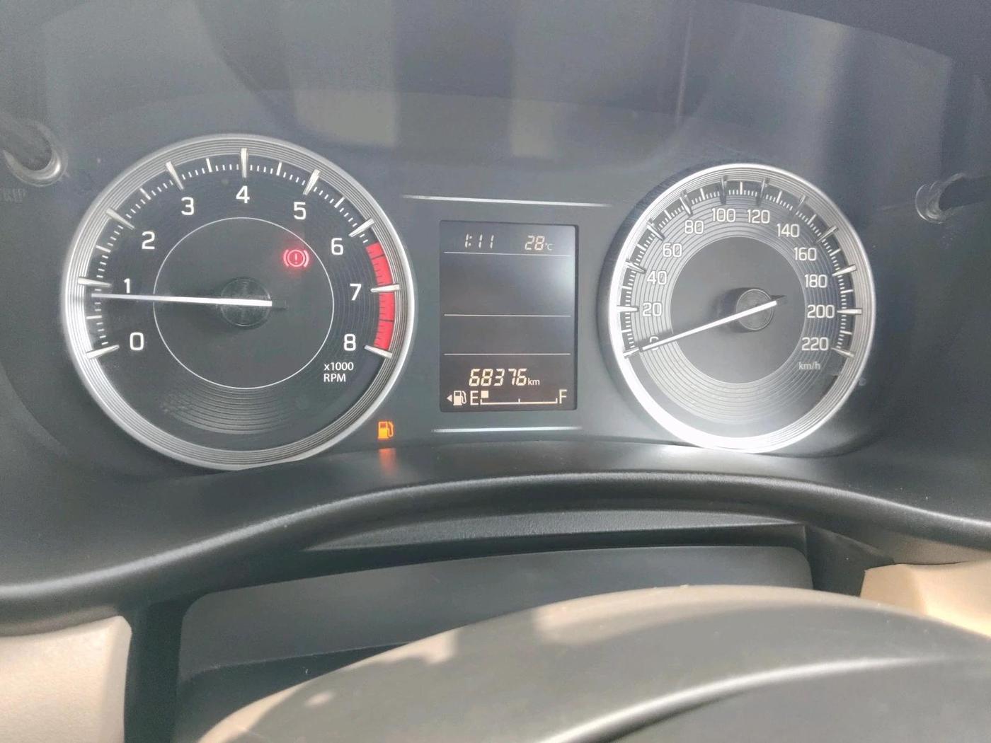 2022 Toyota Glanza E, Petrol, Manual, 68,376 km, interior