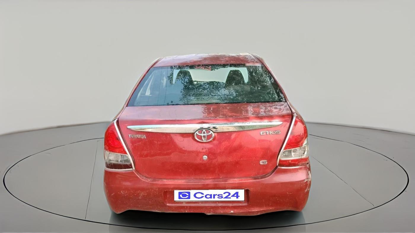 2011 Toyota Etios G, Petrol, Manual, 1,22,991 km, exterior