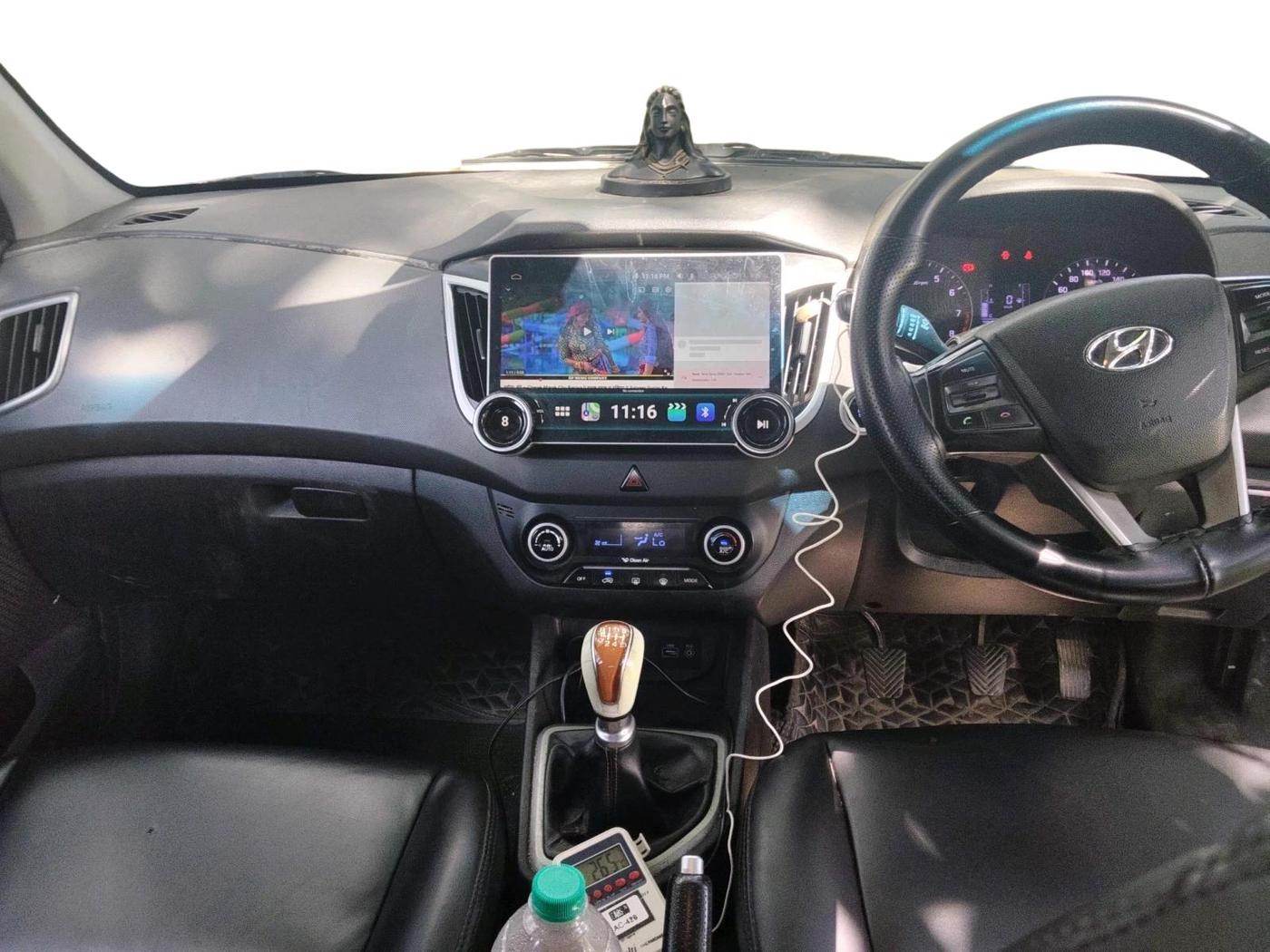 2017 Hyundai Creta SX PLUS 1.6 PETROL SPECIAL EDITION, CNG, Manual, 1,82,440 km, interior