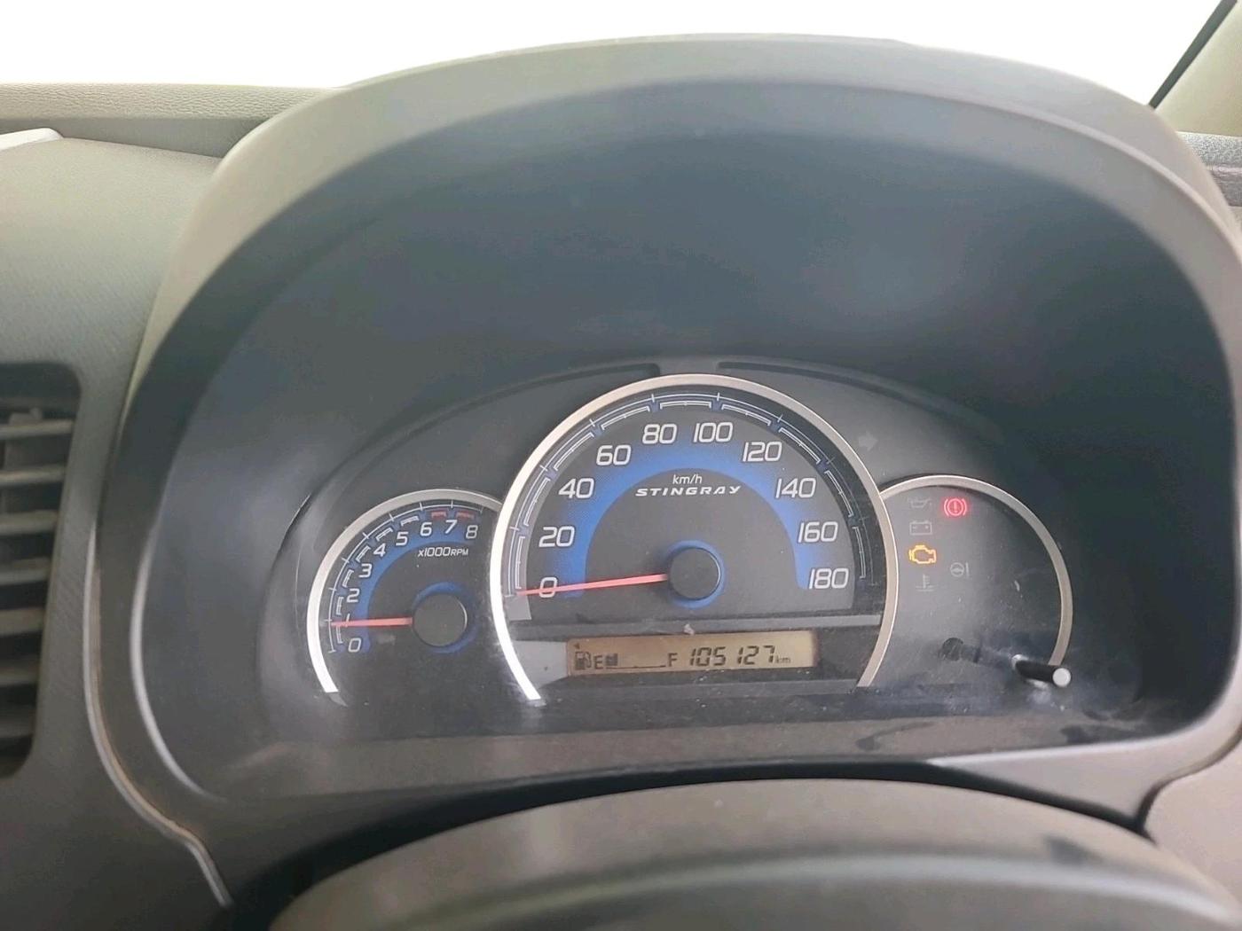 2013 Maruti Wagon R 1.0 VXI, CNG, Manual, 1,05,800 km, interior