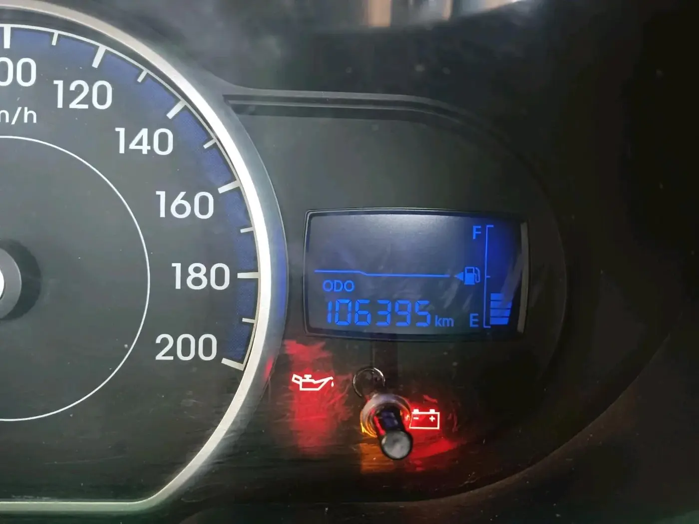 2011 Hyundai i10 ERA 1.1, CNG, Manual, 1,06,395 km, interior