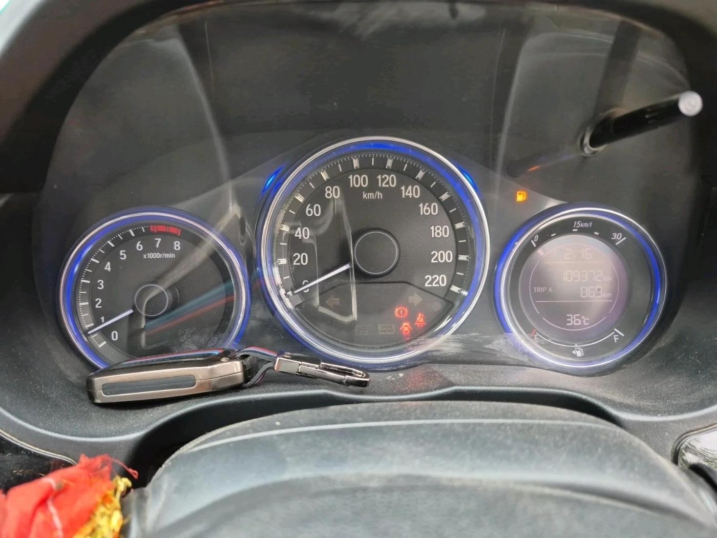 2014 Honda City 1.5L I-VTEC VX, Petrol, Manual, 1,09,372 km, interior