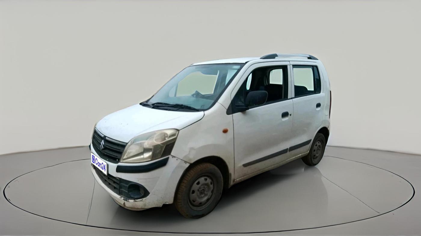 2012 Maruti Wagon R 1.0 LXI, CNG, Manual, 1,27,792 km, exterior